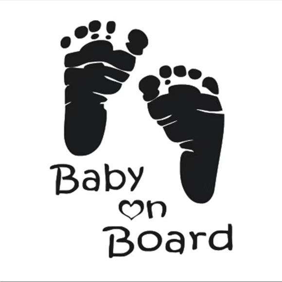 4 /💲20 🤑 Baby on Board vinyl sticker decal - Picture 1 of 4